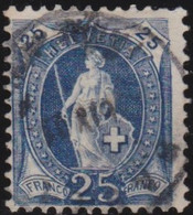 Suisse    .   Y&T     .   107     .    O   .     Oblitéré   .   /    .   Gebraucht - Used Stamps