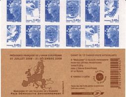 CARNET 1517b "PRESIDENCE FRANCAISE DE L'UNION EUROPEENNE" Sans N° De Liasse. Parfait état, à Saisir - Moderne : 1959-...