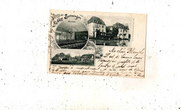 GRUSS VOM SCHLOSS BOTTMINGEN BASEL  (CARTE PRECURSEUR ) - Bottmingen