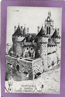 88 CHATEAU DE CHATEL SUR MOSELLE Porterie Du Château Et Donjon De La Forteresse Des Comtes De Vaudémont Repro Imp Coop - Chatel Sur Moselle