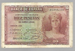 Espagne - 10 Pesetas