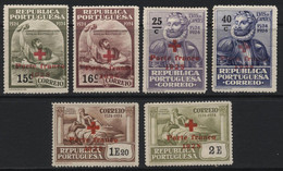 Portugal (04) 1928 "Porte Franco" (Free Postage) Overprints. Mint. - Andere & Zonder Classificatie