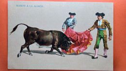 CPA. CORRIDA. SUERTE A LA ALIMON. (R1.1029 ) - Corrida