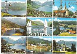 SCENES FROM SCHLIERSEE, GERMANY. USED POSTCARD F3 - Schliersee