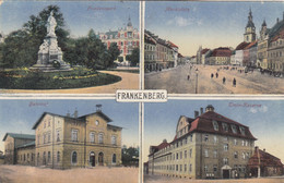 4467) FRANKENBERG - Friedenspark - Marktplatz BAHNHOF - TRAIN KASERNE - Alt !! 1919 - Frankenberg