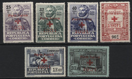 Portugal (09) 1931 "Porte Franco" (Free Postage) Overprints. Mint. - Otros & Sin Clasificación