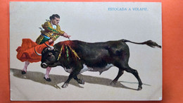 CPA. CORRIDA. ESTOCADA  A VOLAPIE.     (R1.1057 ) - Corrida