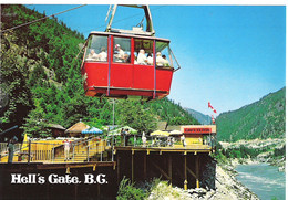 HELLS GATE, FRASER CANYON, BRITISH COLUMBIA, CANADA. USED POSTCARD Fd5 - Oliver