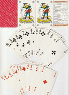 CARTES PUBLICITAIRES : DIFFUSION INTERN. D'ARTS ET LOISIRS/FIGURES ORIGINALES /2JOKERS /CARTA MUNDI BELGIQUE - 54 Karten