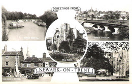 SCENES FROM NEWARK-ON-TRENT, NOTTINGHAMSHIRE, ENGLAND. UNUSED POSTCARD Fq1 - Other & Unclassified