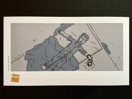 Ex-libris Dessin GUY DELISLE " S'enfuir, Récit D'un Otage " - Illustratori D - F