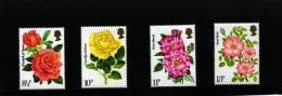 GREAT BRITAIN - 1976  ROSES  SET MINT NH - Ohne Zuordnung