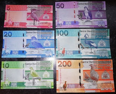 Gambia - Set 6 Banknotes 5 10 20 50 100 200 Dalasis 2019 UNC Lemberg-Zp - Gambia