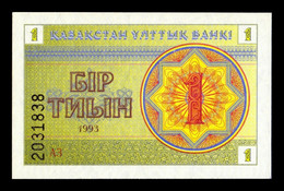 Kazajistan Kazakhstan 1 Tyin 1993 Pick 1c SC UNC - Kazakhstán
