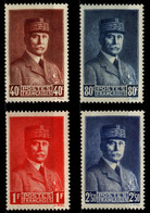 France 1941 Mi 502-505 Marshal Petain MH - Neufs