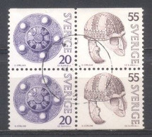 Suède, 1975, Yvert 875,876, Obliteré, - Other & Unclassified