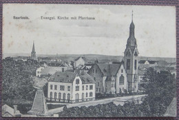 Saarlouis - Evangelische Kirche Und Pfarrhaus - Kreis Saarlouis