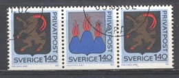 Suède, 1982, Yvert 1171,1172, Obliteré, - Other & Unclassified