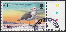 British Antarctic Territory 1998 Used Sc #272 1pd Kelp Gull Birds - Used Stamps