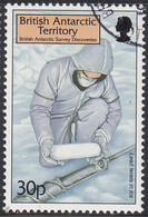 British Antarctic Territory 1999 Used Sc #281 30p Lead Levels In Ice - Oblitérés