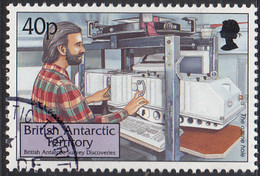British Antarctic Territory 1999 Used Sc #283 40p Ozone Hole - Oblitérés