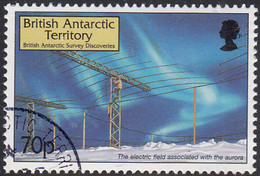 British Antarctic Territory 1999 Used Sc #284 70p Aurora Electric Field - Used Stamps