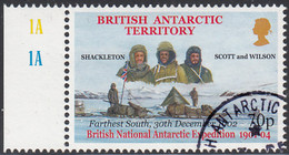 British Antarctic Territory 2001 Used Sc #305 70p Shackleton, Scott 1901-04 Expedition - Used Stamps