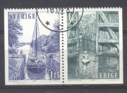 Suède, 1979, Yvert 1051,1052, Obliteré, - Altri & Non Classificati