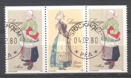 Suède, 1979, Yvert 1073,1074, Obliteré, - Sonstige & Ohne Zuordnung