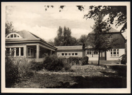 F1131 - TOP Hiddensee Koster - Gerhart Hauptmann Gedächtnisstätte - Foto Herold Handabzug - Hiddensee