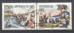 Suède, 1975, Yvert 901a,900a, Obliteré, - Sonstige & Ohne Zuordnung