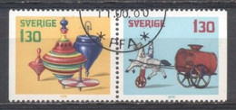 Suède, 1978, Yvert 1031,1032, Obliteré, - Altri & Non Classificati