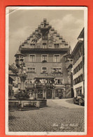 ZOF-07 Zug Hotel Ochsen  Kolinplatz. Hotel Du Boeuf. Wier Wohnte Goethe Im 1797. Nicht Gelaufen.Eckfalte - Zugo