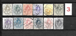 LOTE 2238 D /// ESPAÑA 1909-1922 EDIFIL Nº: 267/279 (SIN 275) CATALG/COTE: 25€ ¡¡¡ OFERTA - LIQUIDATION - JE LIQUIDE !!! - Usados