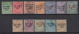 Ireland, Scott 44-55 (SG 52-63), Used (1.5p And 3p With Small Thin) - Used Stamps