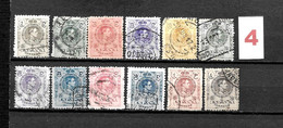 LOTE 2238 D /// ESPAÑA 1909-1922 EDIFIL Nº: 267/279 (SIN 275)CATALG/COTE: 25€ ¡¡¡ OFERTA - LIQUIDATION - JE LIQUIDE !!! - Usados