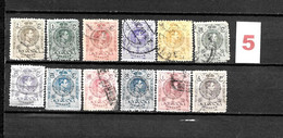 LOTE 2238 D /// ESPAÑA 1909-1922 EDIFIL Nº: 267/279 (SIN 275) CATALG/COTE: 25€ ¡¡¡ OFERTA - LIQUIDATION - JE LIQUIDE !!! - Usados