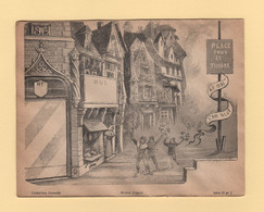 Enveloppe Illustree Neuve - Porte Timbre -  Collection Gravelle - Au Gui L'an Neuf - 1877-1920: Semi Modern Period
