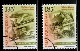 HUNGARY - 2020.  SPECIMEN Cpl.Set - 93rd Stamp Day And 19th Temafila And 4th Aerofila Stamp Exhibitions Budapest  MNH! - Probe- Und Nachdrucke