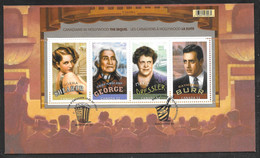 Canada - 2008 Canadians In Hollywood Miniature Sheet FDC - 2001-2010