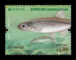 Portugal 2021 Mih. 4712 Europa. Fauna. National Endangered Wildlife. Fish. Spanish Minnowcarp MNH ** - Unused Stamps