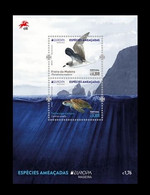 Portugal (Madeira) 2021 Mih. 408/09 (Bl.75) Europa. Fauna. National Endangered Wildlife. Turtle And Zino's Petrel MNH ** - Madeira