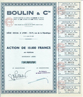 Titre Ancien - Boulin & Compagnie - Société Anonyme - - Other & Unclassified