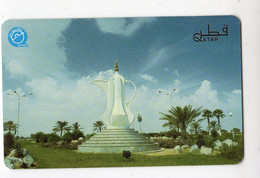 QATAR TELECARTE à BANDE MAGNETIQUE PALMIER - Qatar