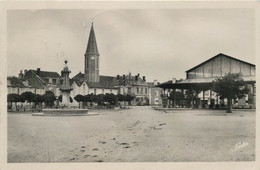 CPSM FRANCE 65 "Rabastens De Bigorre, La Place Centrale" - Rabastens De Bigorre