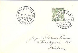 POSTMARKET  1944  HALMSTAD - 1930- ... Rollen II