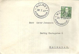 POSTMARKET  1947  MALMO - 1930- ... Coil Stamps II