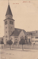 4469) DÖBELN I. Sa. - KATH. KIRCHE - Tolle DETAIL AK - 1916 !! - Doebeln