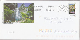D1447 - Entier / Stationery / PSE - PAP Gorges De L'Ardèche, Cascade Du Ray-Pic  - Agrément 809 - 42J/07F188 - Prêts-à-poster:  Autres (1995-...)