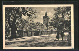 AK Luckenwalde, Blick Zum Marktturm - Luckenwalde